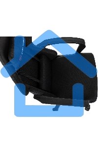 Кресло игровое Бюрократ Zombie 1 Neo Black черный, крестов. пластик