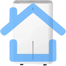 Осушитель воздуха Royal Clima Pacific Loft RD-PC25-E 370Вт бытовой белый