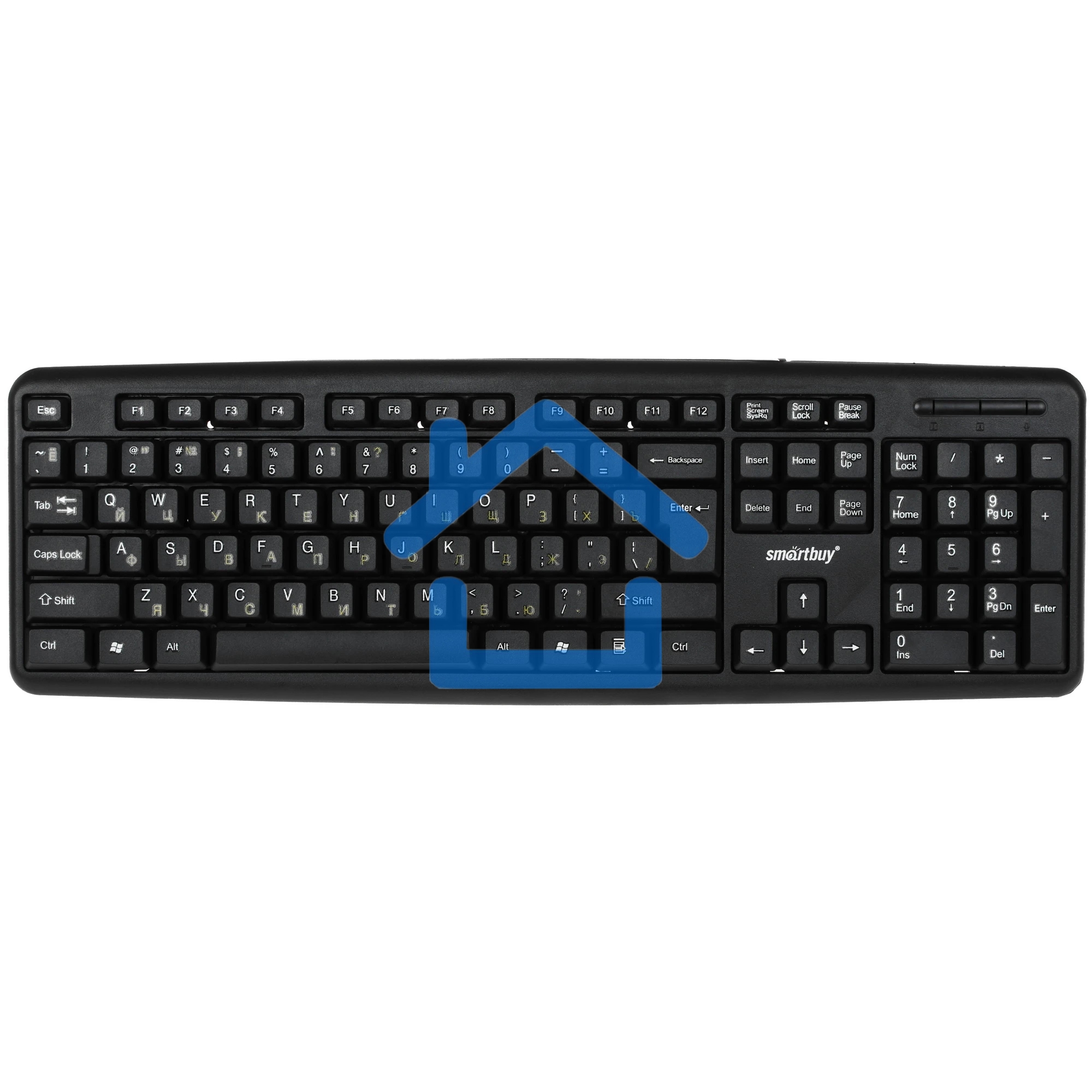 Клавиатура проводная Smartbuy ONE 112 USB черная SBK-112U-K