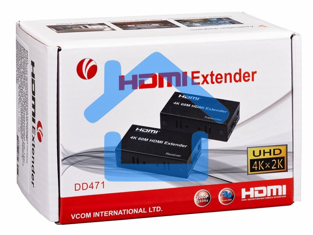 Видео усилитель сигнала HDMI DD471 VCOM