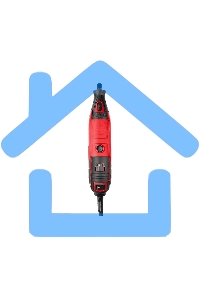 Гравер электрический, ЗУБР ЗГ-160 КН41, 220В, 160 Вт, 3.2 мм, 15000-35000 об/мин, набор насадок, цанг и державок, гибкий вал, штатив, 41 предмет, кейс