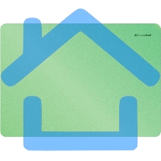 Доска для лепки Silwerhof 957018 Pearl прямоугольная A4 пластик зеленый