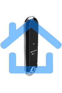 Флешка USB Maxvi P2 black (FD64GBUSB20C10P2), 64Gb, USB 2.0, R/W 30/10, черный