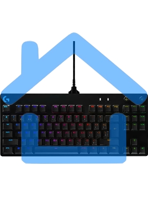 Клавиатура проводная Logitech G Pro (920-009393), USB, черный