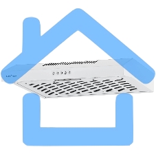 Вытяжка подвесная Krona Briana 500 White PB белый, 49.5 см, 460 куб. м/ч, 42 дБ