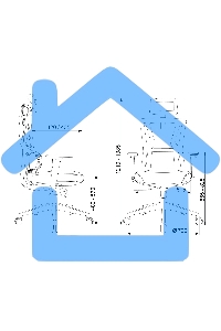 Кресло руководителя Бюрократ MC-711N-H черный, сетка/ткань, с подголов. крестов. пластик