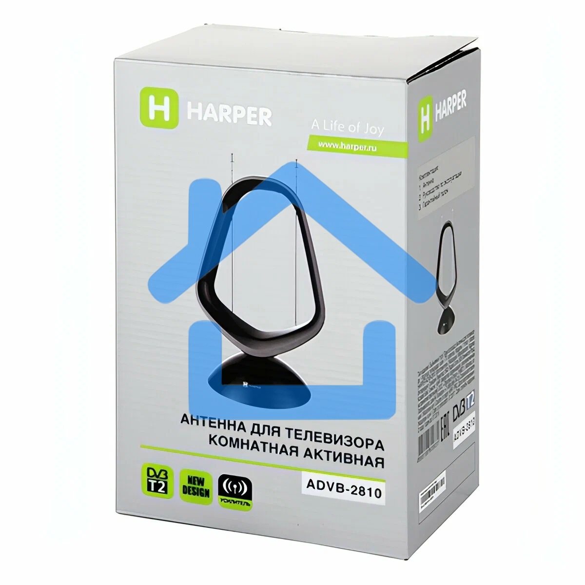 Антенна для телевизора комнатная активная HARPER ADVB-2810