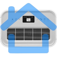 Осушитель воздуха Royal Clima Pacific Loft RD-PC25-E 370Вт бытовой белый