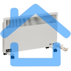 Конвектор HINTEK Standart 1500 04.05.01.214596 белый, 1500 Вт, 25 м2, термостат