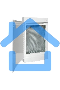 Щит слаботочный навесной EKF PROxima Unix бел. дверь 4 габарит увеличенный IP40 ux-4m-nw-xl