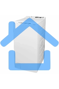 Стиральная машина Korting KWMT 1385 I белый, загрузка вертикальная 8 кг, 1300 об/мин, класс: A+++