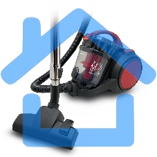 Пылесос VS435 циклонный черный/красный