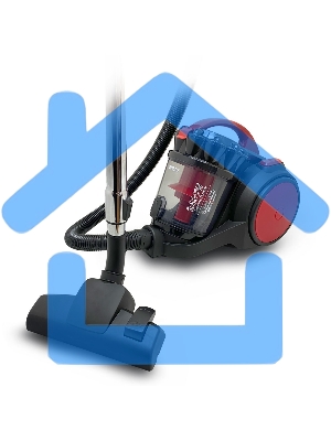 Пылесос VS435 циклонный черный/красный