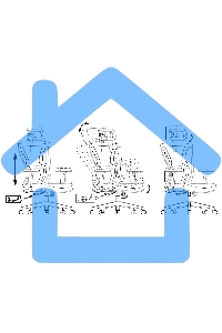 Кресло руководителя Бюрократ MC-711N-H черный, сетка/ткань, с подголов. крестов. пластик