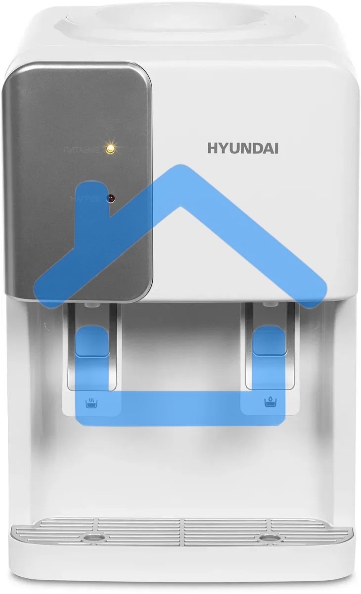 Кулер Hyundai H-WD115E настольный белый