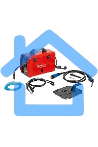 Аппарат инвертор. полуавтомат. cварки MIG-200S, 200A, ПВ 60%, катушка 5 кг MTX