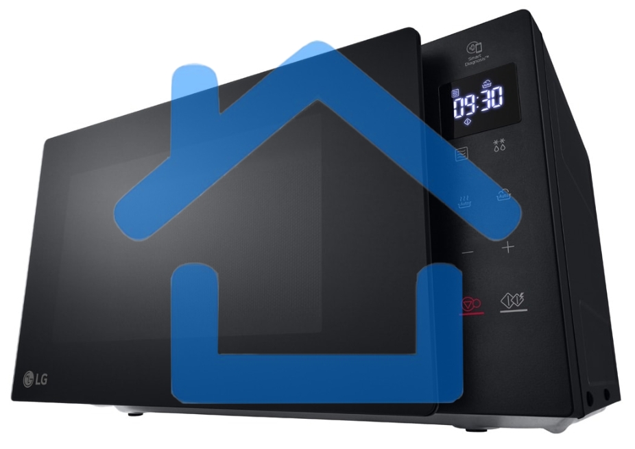 Микроволновая печь LG MS2032GAS черный 20л 700Вт сенсор