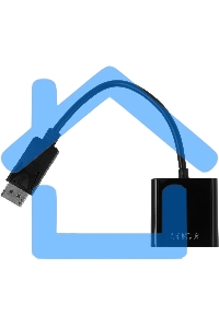 Кабель-переходник аудио-видео Premier H105 DisplayPort (m)/HDMI (f) 0.15м. черный (A3378)