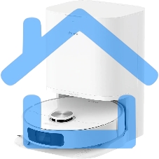 Робот-пылесос Dreame RLL11GC L10 Prime белый, 60 Вт, 5200 мА·ч Li-Ion, уборка сухая/влажная, пылесборник контейнер 0.45 л