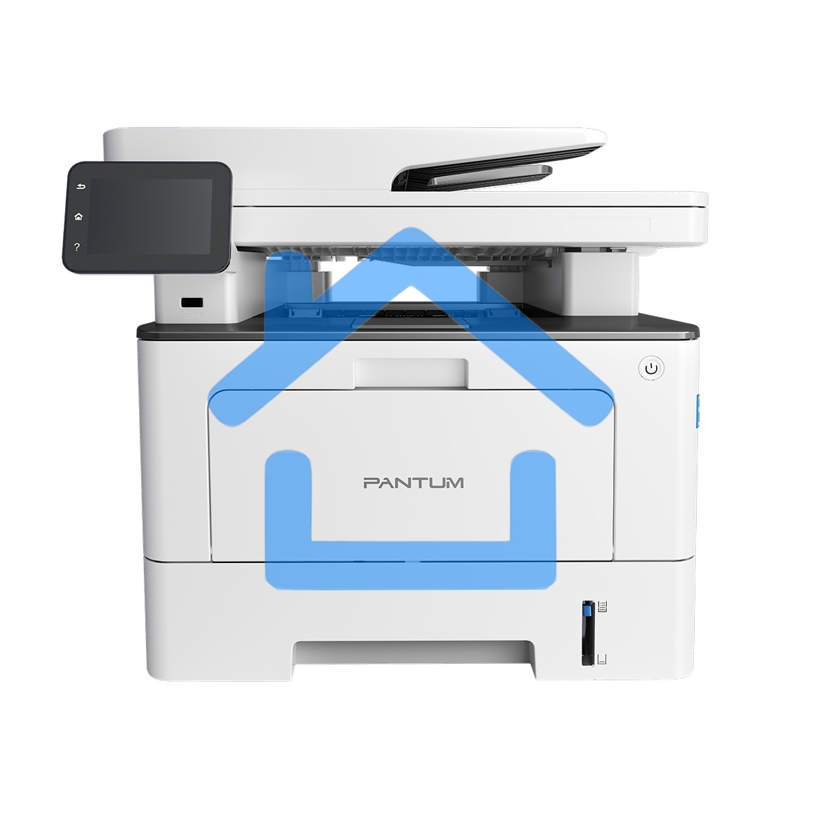 МФУ лазерное Pantum BM5201ADW, A4, ч/б, печ. 42 стр/мин., скан. до 24 стр/мин. (ч/б) 8 стр/мин. цвет, 1200x1200 dpi, Bluetooth, Ethernet, USB, Wi-Fi