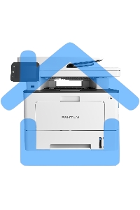 МФУ лазерное Pantum BM5201ADW, A4, ч/б, печ. 42 стр/мин., скан. до 24 стр/мин. (ч/б) 8 стр/мин. цвет, 1200x1200 dpi, Bluetooth, Ethernet, USB, Wi-Fi