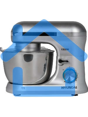Миксер планетарный Hyundai HYM-S6551 1300Вт серебристый