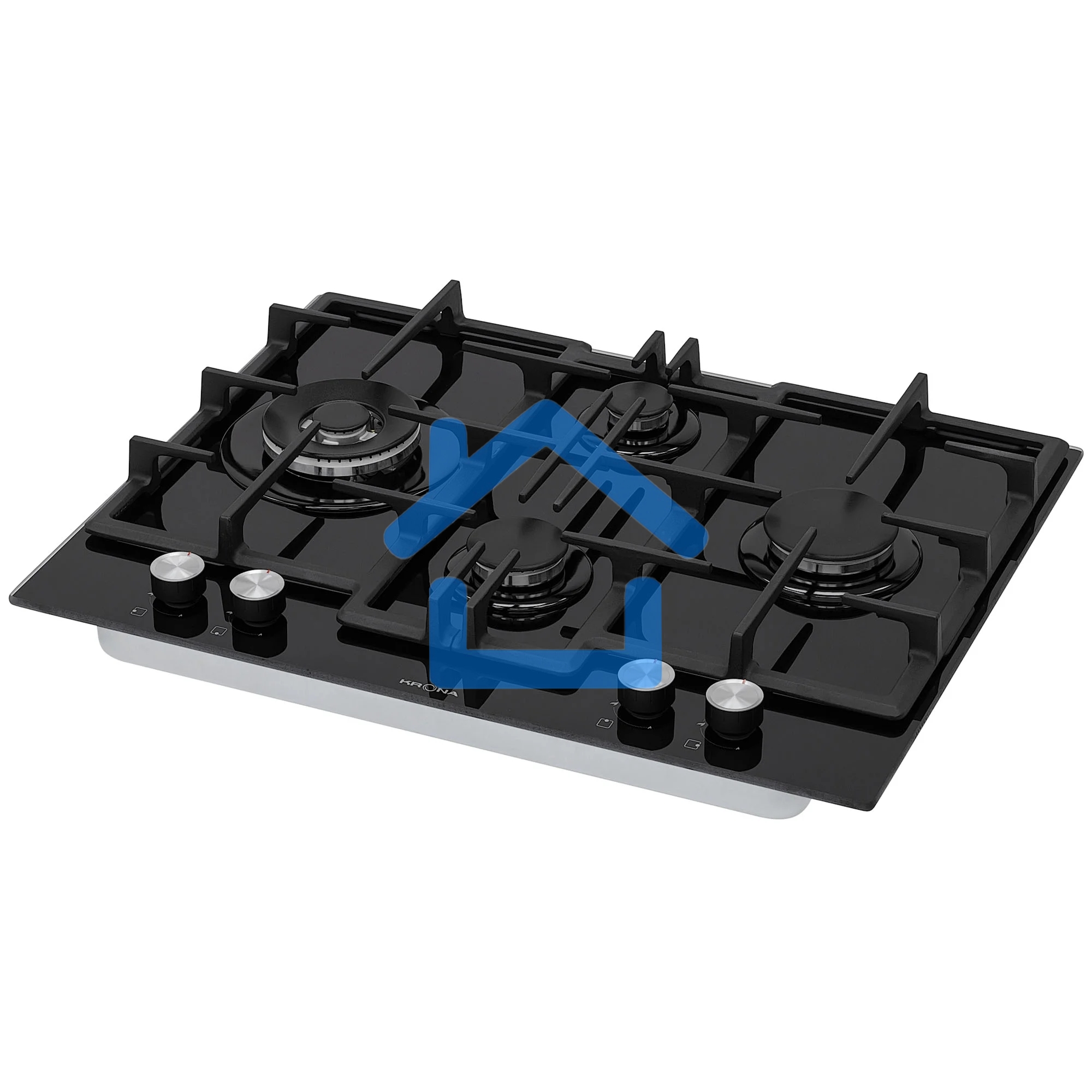 Газовая варочная панель Krona RITTER 67/60 BL независимая, черный