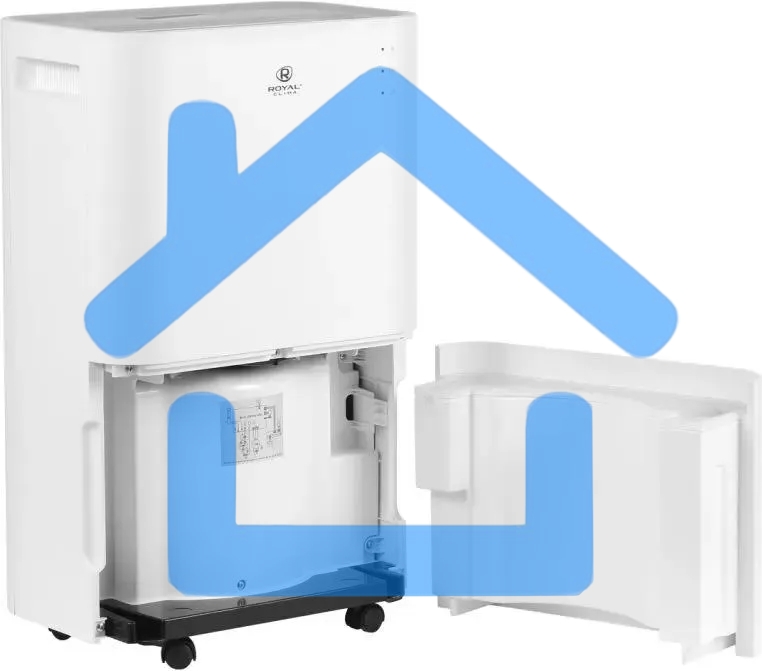 Осушитель воздуха Royal Clima Pacific Loft RD-PC25-E 370Вт бытовой белый