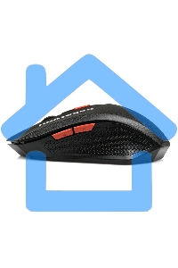 Мышь беспроводная Nakatomi MRON-08U черный, 1600 dpi, радиоканал, USB, кнопки - 6