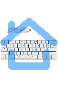 Клавиатура проводная GMNG GG-KB505XW механическая белый USB for gamer (1910522)