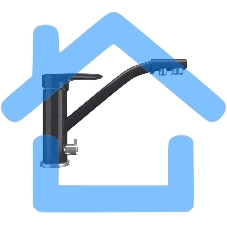 Кухонный смеситель Maunfeld MFQT-10DGR темно-серый