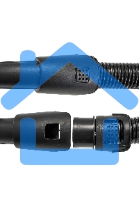 Пылесос DELTA LUX DE-3501 СУПЕР-ЦИКЛОН, черный с терракот