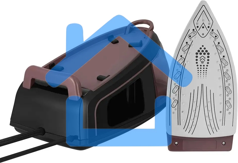 Парогенератор Kitfort КТ-9309 2250Вт черный/фиолетовый