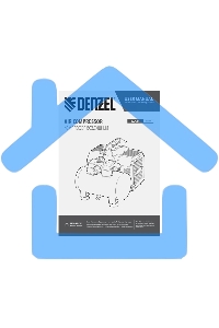 Компрессор DLS750/6 безмасляный малошумный 750 Вт, 140 л/мин,ресивер 6 л Denzel