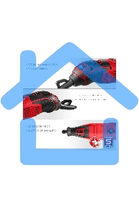 Гравер электрический, ЗУБР ЗГ-160 КН41, 220В, 160 Вт, 3.2 мм, 15000-35000 об/мин, набор насадок, цанг и державок, гибкий вал, штатив, 41 предмет, кейс