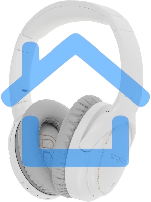 Гарнитура накладные Creative Zen Air Hybrid белый беспроводные bluetooth оголовье