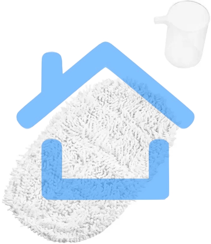 Швабра паровая Kitfort КТ-1071 голубой