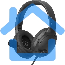 Наушники с микрофоном A4Tech Fstyler FH280U черный 2м мониторные USB оголовье