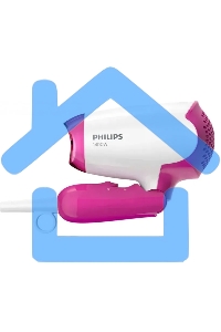 Фен Philips BHD003/00 1400 Вт, розовый/белый