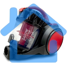 Пылесос VS435 циклонный черный/красный