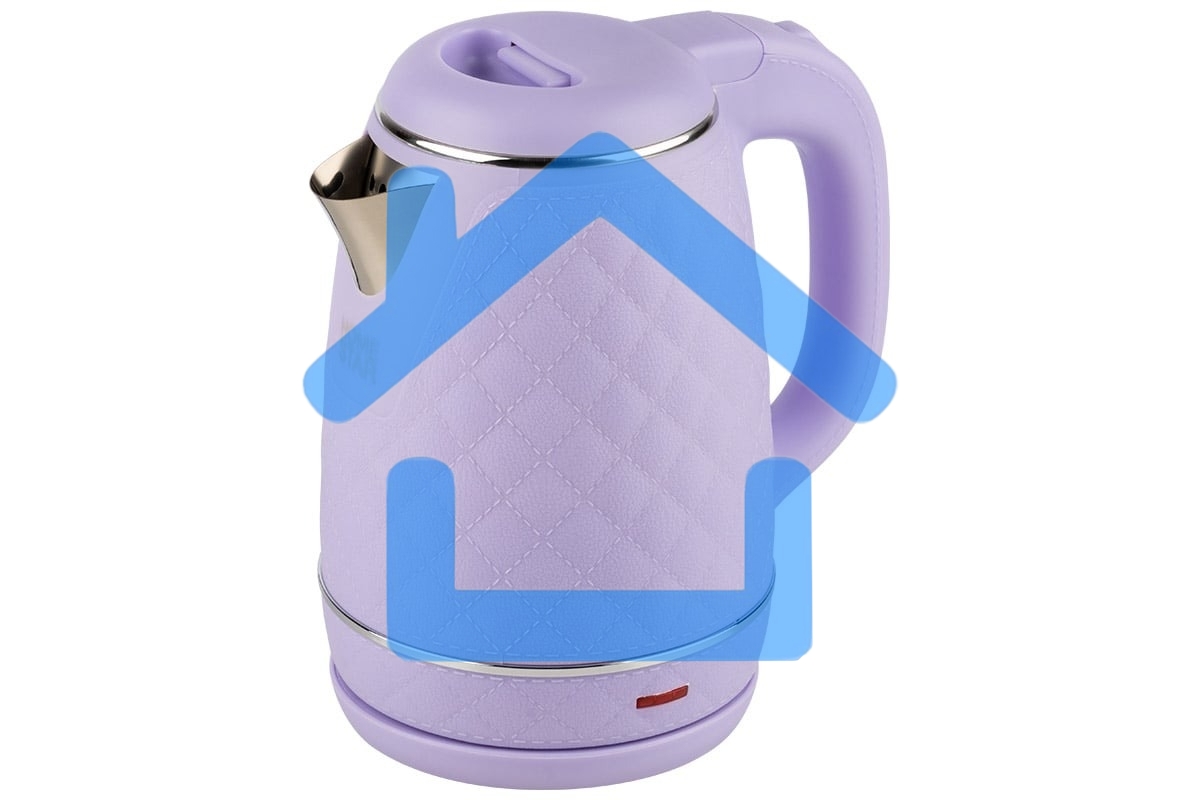 Чайник электрический Homestar HS-1007 1.7л лиловый, двойной корпус