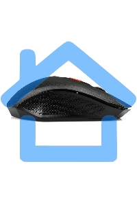 Мышь беспроводная Nakatomi MRON-08U черный, 1600 dpi, радиоканал, USB, кнопки - 6