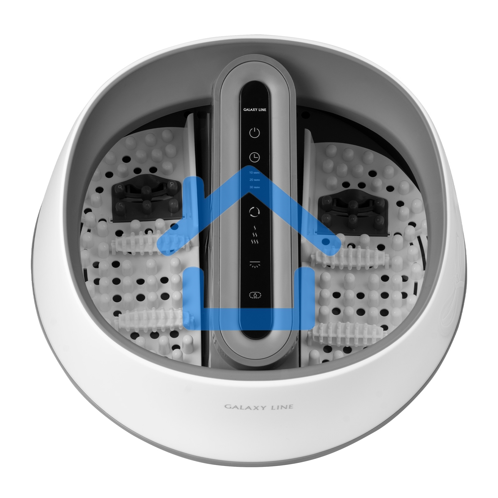 Паровая ванночка для ног Galaxy LINE GL4904, белый/серый