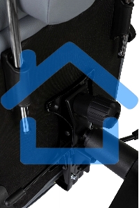 Кресло руководителя Бюрократ CH-824MSG-F серый, эко.кожа/ткань, крестов. пластик, подст. для ног