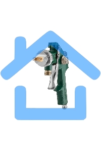 Пневматический краскопульт KRAFTOOL AirKraft, HVLP, с нижним бачком, 1,4мм 06520-1.4