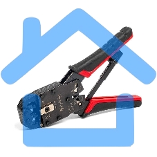 Кримпер многофункциональный с 3 встроенными модулями для обжима RJ-45, RJ-12, RJ-11 HT-200R