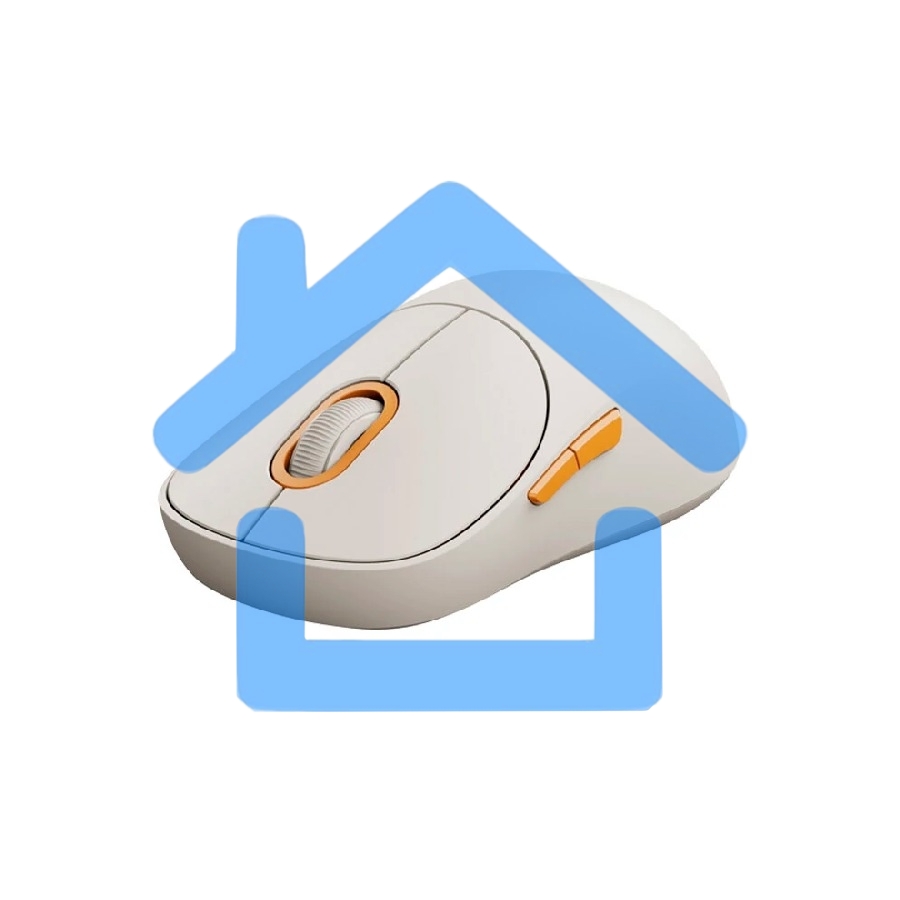 Мышь беспроводная Xiaomi Wireless Mouse 3 белый, 1200 dpi, радиоканал, Bluetooth, USB, кнопки - 5
