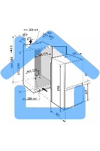 Холодильник Liebherr Pure ICSf 5103-22 001 белый двухкамерный 182/80л морозилка снизу, ручное