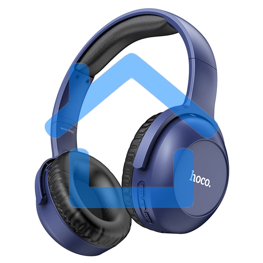 Гарнитура накладные Hoco W33 синий беспроводные bluetooth накладные (ART SOUNT BT 55087)