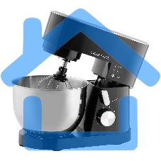 Миксер Galaxy Line GL 2236, черный, планетарный, 1600 Вт, 6 скоростей, импульсный режим